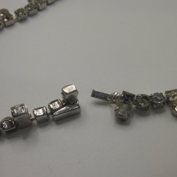 Vintage Rhinestone Choker - Picture 3 of 5